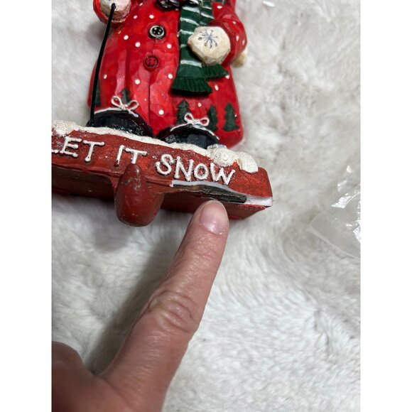 Dillards snowman stocking holder heavy duty - Picture 5 of 6